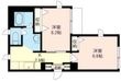 中野区東中野1丁目の間取図