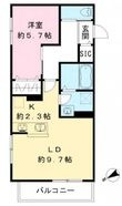 目黒区中央町2丁目の間取図