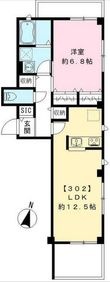 目黒区八雲4丁目の間取図