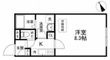 世田谷区三軒茶屋1丁目の間取図