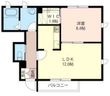 練馬区平和台3丁目の間取図