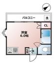 写真:ミワハイツ 2階201の間取図