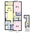 ジュール　フェリエの間取図