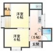 動橋ハイツの間取図
