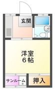 ハイツ武の間取図