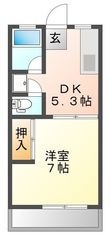 アトラスハイツの間取図