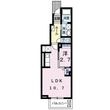 ブルーパイン　Ⅱ－Ａの間取図