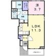 カ－ロ・アンビエンテ　Ｂの間取図