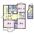 サンハイムＡの間取図