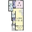司レジデンスの間取図