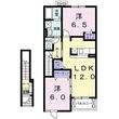 ガーデンヒルズＢの間取図