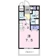 シャンブル・ボナールの間取図