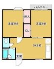 ヴェルデパルコ　Aの間取図