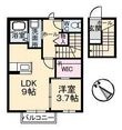 シャーメゾン瑠璃の間取図