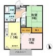 ファミール東琴芝の間取図