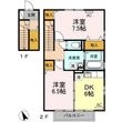 セジュールヴァンセンヌ　A・Bの間取図