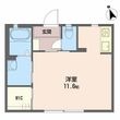 シャーメゾンHARUKAの間取図