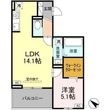 セントラルヒルズの間取図