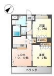 アバンティ・イーストの間取図