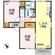セジュールひまわりの間取図
