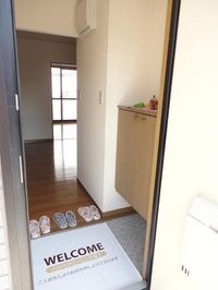 玄関　シューズボックス完備