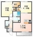 写真:ヴィオラ志染 1階102の間取図