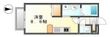 さんがぁでんの間取図