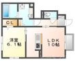Sumika A棟の間取図