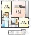 Sumika A棟の間取図