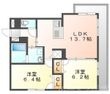 シャーメゾン垂水A棟の間取図