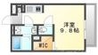 フルール恵比須の間取図