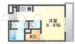 フルール恵比須の間取図