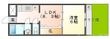 コーポ栄の間取図