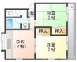 サンフラッツ2 B棟の間取図
