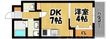 糸島市高田5丁目の間取図