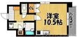 ハートマンションの間取図