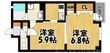 エスタシオンの間取図