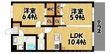 リブェールメゾン富士見の間取図