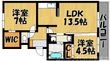 福岡市西区今宿西1丁目の間取図