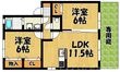 ヴィルヌーブA・Sの間取図