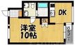 KDXレジデンス西新の間取図