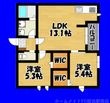 Nexus姪浜の間取図