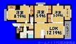 Neo:GLOIRE(ネオグロレ)の間取図