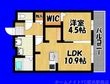 ベルフィオーレ姪浜の間取図