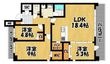 S-RESIDENCE百道aureate(オーリアット)の間取図
