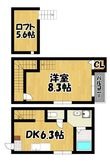 福岡市西区姪の浜5丁目の間取図