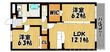 福岡市西区西都1丁目の間取図