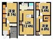 ラクール潤 A棟の間取図