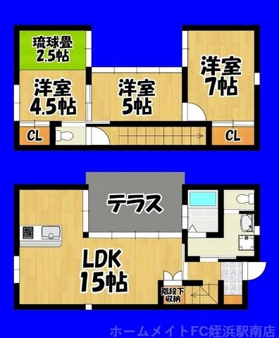 拡大写真:クオリアL80 1の間取り