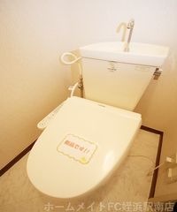 ★温水洗浄便座付きです♪★参考写真